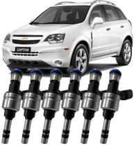 Kit 6 Bico Injetor Captiva 3.0 V6 à Gasolina de 2011 à 2016 Kit 6 Bico Injetor Captiva 3.0 V6 à Gasolina de 2011 à 2016