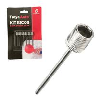 Kit 6 Bicos para bomba de ar Troya Auto 6 Unidades TRY-0044