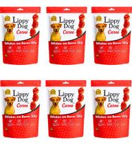 Kit 6 Bifinho Carne 500g Petisco Snack Cães Premium Pet Dog