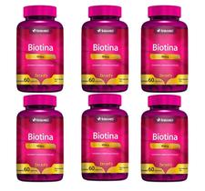 Kit 6 Biotina 60 Capsulas - Herbamed Beauty Kit 6 Biotina 60 Capsulas - Herbamed Beauty