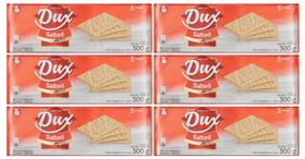 Kit 6 biscoito colombiano dux craker salted original 300g Kit 6 biscoito colombiano dux craker salted original 300g