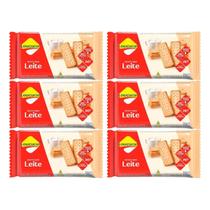 Kit 6 biscoito diet zero de leite rico em fibras 115g lowçucar Kit 6 biscoito diet zero de leite rico em fibras 115g lowçucar