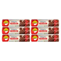 Kit 6 biscoito doce diet zero lactose chocolate 95g lowçucar Kit 6 biscoito doce diet zero lactose chocolate 95g lowçucar