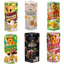 Kit 6 Biscoito Koala Lotte Japones Importado 37gr