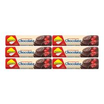 Kit 6 biscoito recheado diet zero lactose chocolate 120g lowçucar Kit 6 biscoito recheado diet zero lactose chocolate 120g lowçucar