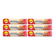 Kit 6 biscoito recheado diet zero lactose morango 120g lowçucar Kit 6 biscoito recheado diet zero lactose morango 120g lowçucar