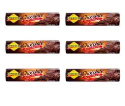 Kit 6 Biscoito Recheado Zero Açúcares Sabor Chocolate 120g Kit 6 Biscoito Recheado Zero Açúcares Sabor Chocolate 120g