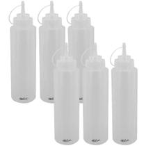Kit 6 Bisnaga 1000ml Tubos para Maionese Lanchonete Restaurantes Food Trucks Kit 6 Bisnaga 1000ml Tubos para Maionese Lanchonete Restaurantes Food Trucks
