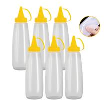 Kit 6 Bisnaga Molhos Multiuso 200ml Tubo Flexível Kit 6 Bisnaga Molhos Multiuso 200ml Tubo Flexível