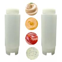 Kit 6 Bisnagas Invertida 720ml Molho Calda Foodtruck Fifo Kit 6 Bisnagas Invertida 720ml Molho Calda Foodtruck Fifo