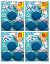 Kit 6 Blocos Sanitários para Caixa Acoplada Marine 45g Perfumado Novo Frescor