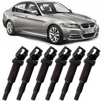 Kit 6 bobina ignicao bmw 120i 320i 330i 325i x1 x3 x5 x6 3.0