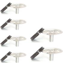 Kit 6 bocas para fogao emsltec veneza 2g 4p Kit 6 bocas para fogao emsltec veneza 2g 4p