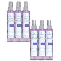 Kit 6 Body Splash Colônia Ameixa 130Ml - Bio Instinto Kit 6 Body Splash Colônia Ameixa 130Ml - Bio Instinto
