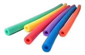 Kit 6 Boias Macarrão Flutuante Resistente e Flexível Cores diversas Para Piscinas Kit 6 Boias Macarrão Flutuante Resistente e Flexível Cores diversas Para Piscinas