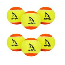 Kit 6 Bolas Beach Tennis Shark Laranja Kit 6 Bolas Beach Tennis Shark Laranja