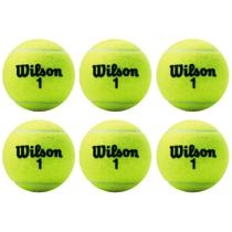 Kit 6 Bolas de Tênis Wilson Championship Regular Duty