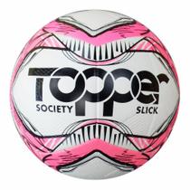 Kit 6 Bolas Futebol Society Topper Slick Atacado Com Nf.