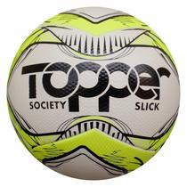 Kit 6 Bolas Futebol Society Topper Slick Original Atacado.