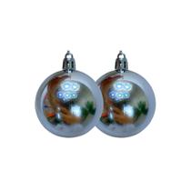 Kit 6 Bolas Lisas Decorativa Enfeite Natalino P/Árvore Natal Kit 6 Bolas Lisas Decorativa Enfeite Natalino P/Árvore Natal