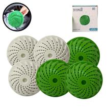 Kit 6 Bolas P Máquina Lava Roupas Reutilizável 1500 Lavagens Kit 6 Bolas P Máquina Lava Roupas Reutilizável 1500 Lavagens