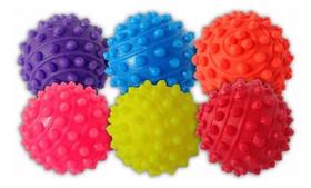 KIT 6 Bolas Para Fisioterapia Com Cravo Unidade Supermedy KIT 6 Bolas Para Fisioterapia Com Cravo Unidade Supermedy