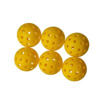 Kit 6 Bolas Pickleball 40 Furos Vollo Kit 6 Bolas Pickleball 40 Furos Vollo