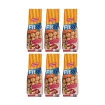 Kit 6 bolinhas de batata doce e povilho gergelim 60g fitsy