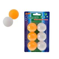 Kit 6 Bolinhas de Ping-Pong Bolas Tenis de Mesa