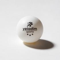 Kit 6 Bolinhas De Ping Pong Yeladim D40 + 3 Estrelas ABS Kit 6 Bolinhas De Ping Pong Yeladim D40 + 3 Estrelas ABS