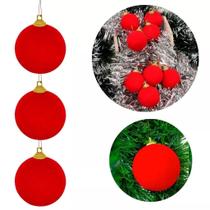 KIT 6 Bolinhas Soft de Natal Decorativa Enfeite para Arvore Natal Bolinha Decoração Natal Branco 4/5cm KIT 6 Bolinhas Soft de Natal Decorativa Enfeite para Arvore Natal Bolinha Decoração Natal Branco 4/5cm