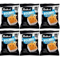 Kit 6 Bolinho Baunilha C Gotas De Chocolate Zero 40G Belive