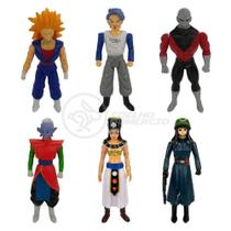 Kit 6 Bonecos Dragon Ball Vegetto Jiren Trunks Kaioshin Kit 6 Bonecos Dragon Ball Vegetto Jiren Trunks Kaioshin