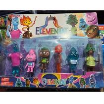 Kit 6 Bonecos Filme Elemental City Desenho Elementos Articulados 10 cm Envio Imediato Lançamento Kit 6 Bonecos Filme Elemental City Desenho Elementos Articulados 10 cm Envio Imediato Lançamento