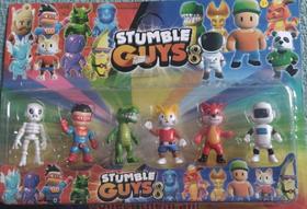 Kit 6 Bonecos Jogo Stumble Guys Pvc Colecionável Resistente - CV