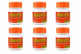 Kit 6 Bonivita com 30 Cápsulas de 1000mg Suplemento Alimentar Kit 6 Bonivita com 30 Cápsulas de 1000mg Suplemento Alimentar