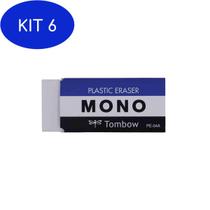 Kit 6 Borracha Tombow Plastica Mono Media Pe-04A