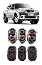 Kit 6 Borrachas Do Coxim Do Escapamento Ford Ranger Explorer