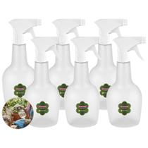 Kit 6 Borrifador Multiuso Pulverizador 580ml Limpeza Jardinagem Kit 6 Borrifador Multiuso Pulverizador 580ml Limpeza Jardinagem