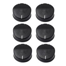 Kit 6 botão dako vedette gol extra superrm87 preto