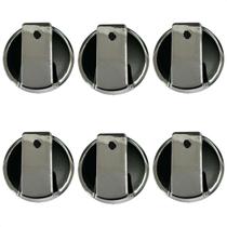 Kit 6 Botão Manipulo Fogão Mueller Decorato Maggiore