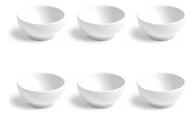 Kit 6 Bowl Cerâmica 300 Ml Bar Boteco Porção Sopa Butiquim