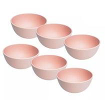 Kit 6 Bowls Pote Tigela Bambu Ecológico Para Açai Sorvete Sobremesa Kit 6 Bowls Pote Tigela Bambu Ecológico Para Açai Sorvete Sobremesa
