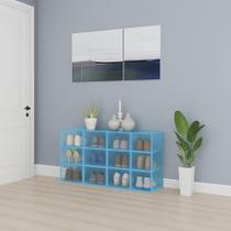 Kit 6 Box Multiuso Dobravel Sapatos Caixa Empilhavel Com Tampa Organizacao Closet Quarto Guarda