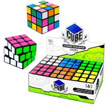 Kit 6 Brinquedos Cubo Mágico 3x3x3 Ultimate Chalange Revenda