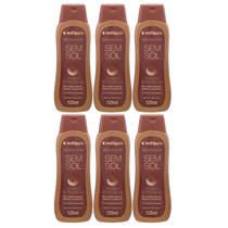 Kit 6 Bronzeador Sem Sol Autobronzeador 125Ml - Red Apple