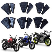 Kit 6 Bucha Coxim Coroa Borracha Smartfox Yamaha Fz15 2023 2024
