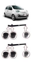 Kit 6 Buchas Braço Suspensão Traseira Chery Qq 2011/2018 Kit 6 Buchas Braço Suspensão Traseira Chery Qq 2011/2018