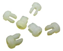 Kit 6 Buchas Grampo Presilha Grade Painel Frontal