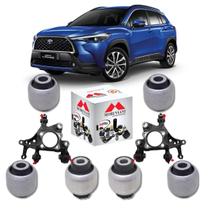 Kit 6 buchas manga do eixo traseira corolla cross 2020/2024